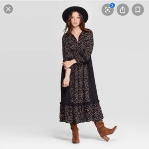 Boho Floral Maxi Dress